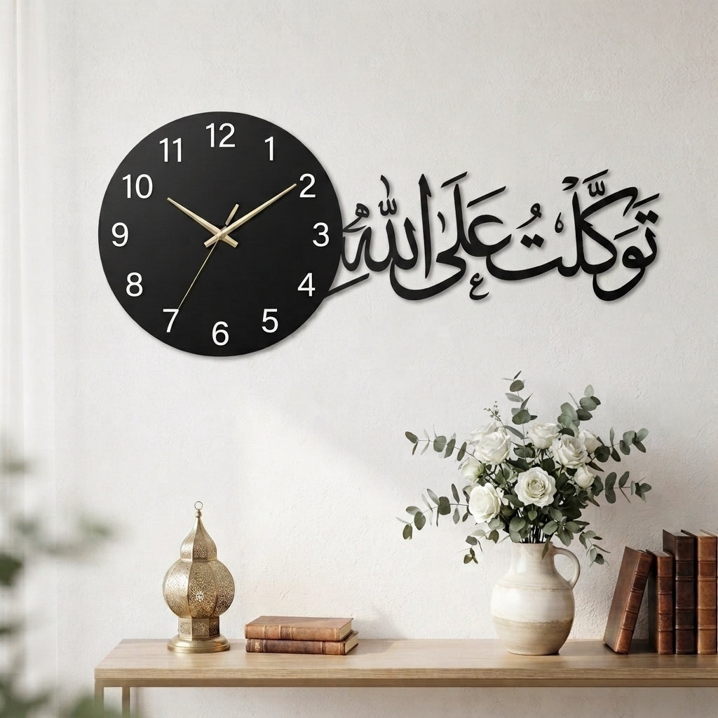 Tawakaltu Allalahi clock(zs403)